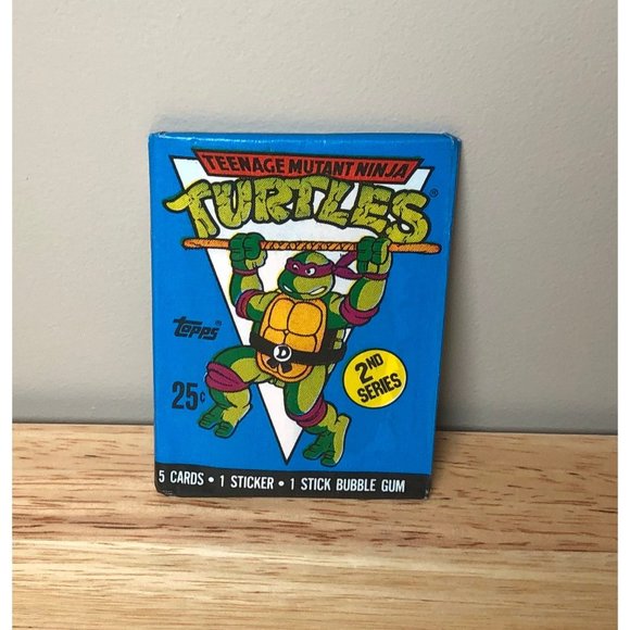 3 Teenage Mutant Ninja Turtles 2nd Series Retro Cartoon Trading Cards By Topps - Picture 1 of 2